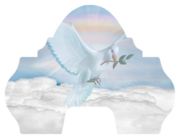 DARAY-L-116-D-BL Dove Clouds Blue